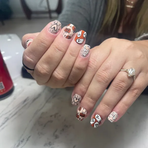 Nail work by Boss Spa & Nails