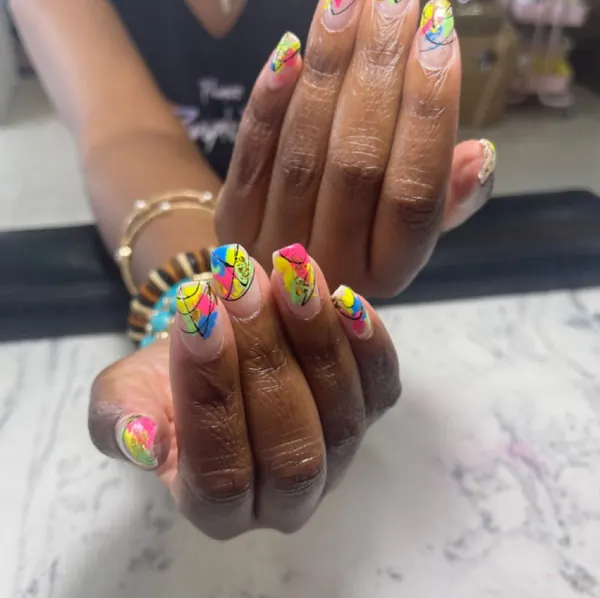 Nail work by Boss Spa & Nails